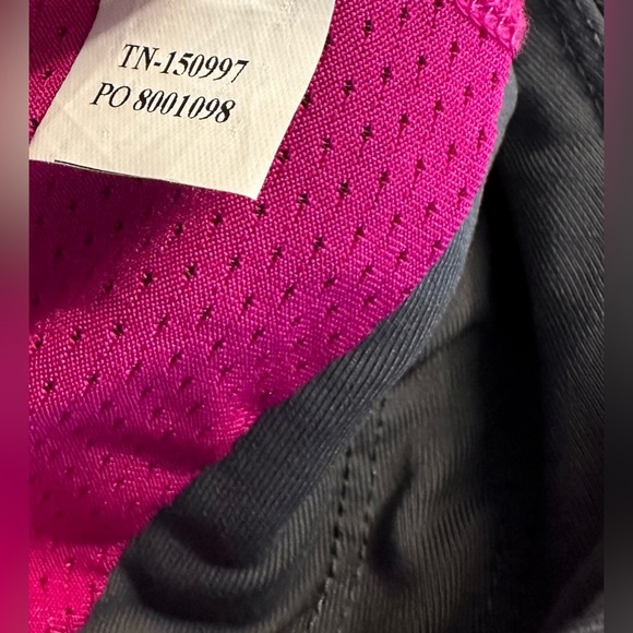 TITLE NINE Nimblene Skort Skirt Boy Shorts Coral Pink Gray Laser Cut Out 150997 - Picture 9 of 11